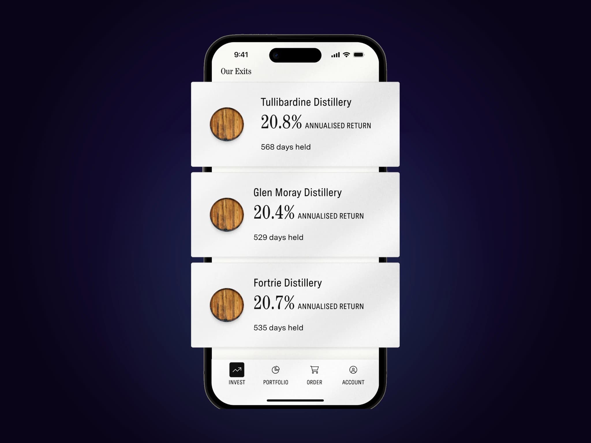 Decant Index — portfolio view